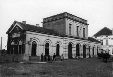 Gent-Dampoort omstreeks 1910.jpg